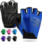 Cycling Gloves Bike Gloves for Men/Women Half Finger Biking Gloves Exercise Workout Gloves Suitable for Outdoor Sports, Gym, Weight Lifting, Rowing and Motorcycle