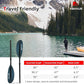 Abahub Kayak Paddle, 90.5 Inches Kayaking Oars for Boating, Canoeing with Free Paddle Leash, Aluminum Alloy Shaft Black/Blue/Green/Orange/Yellow Plastic Blades