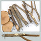 Natural Wood Bird Perches for Cage, Parrot Perch Stand & Platform, Bird Cage Accessories for Parakeets, Cockatiels, Conures, Lovebirds (Brown, Core Perch & Platform - 8PCS)