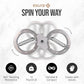 Exura Burn Machine Rotator 12 Pounds Adjustable Resistance With Gloves-Forearm Strength Trainer for Men&Women with 360 Degree Rotator Forearm Builder.