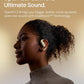 SHOKZ New OpenFit 2 Open-Ear Headphones, True Wireless Bluetooth Earphones with Microphone, Earhook Earbuds with 48 Hours of Playtime, Fast Charging, IP55 Water-Resistant, with Carrying Bag, Beige