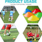 60/30 Pack Soccer Training Cones - Agility Cones with Carry Bag, Sturdy Disc Cones for Sports Training, Soccer, Football, Basketball, Indoor Outdoor Sports, Festive Events, Field Cone Markers