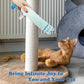 Pawaboo Cat Toys, 2 Pack Catnip Toys with Bell and Crinkle Paper, Soft and Durable Kitten Toys, Interactive Cat Toys for Indoor Cats, Cat Plush Kicker Toys for Kittens Kitty, Cute Cat Stuff