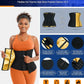TrainingGirl Waist Trainer for Women Lower Belly Waist Trimmer Corset Tummy Wrap Workout Sweat Belt Band Sports Sauna Suit