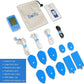 Belifu Dual Channel TENS EMS Unit 24 Modes Muscle Stimulator for Pain Relief Therapy, Electronic Pulse Massager Muscle Massager with 10 Pads, Dust-Proof Drawstring Storage Bag, Fastening Cable Ties