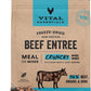 Vital Essentials Freeze-Dried Raw Beef Meal or Mixer Dog Food Crunchy Mini Nibs, 5.5 oz