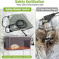 GUTINNEEN Heated Cat House Outdoor Cat House Insulated Weatherproof Feral Cat Shelter with Heated Pad and All-Round Thermal Liner for 1-3 Cats (Winter-Ready)