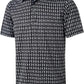 Men's Golf Polo Shirts Short Sleeve Striped Performance Moisture Wicking Dry Fit Golf Shirts for Men