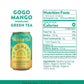 Tama Tea Sugar-Free Sparkling Green Tea, Mango – Organic & Naturally Energizing – Zero Calories, Zero Carbs, Non-GMO – Antioxidant-Rich with 45mg Natural Caffeine – 12 oz Cans (12-Pack)