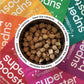 smallbatch Freeze Dried Dog Treats, Superfood Food Topper Beef Bites for Dogs & Cats, Probiotics, Organic Ingredients, High Protein, Grain Free Healthy Treat Food Topper, Made in The USA, 7 oz Bag