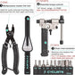 27 Piece Bike Tool Kit - Bike Tools Maintenance Repair Kit - Mountain/Road Bike Bicycle Repair Tool Kit With Storage Case