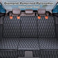 3-in-1 Convertible PU Leather Dog Car Seat Extender & Booster Seat – 400lb Capacity, Waterproof, Hard Bottom, Scratch-Proof Hammock for Cars & SUVs-L