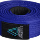 BJJ Belt for Men & Women Brazilian Jiu Jitsu Belt with Ranking Stripes Sleeve Bar Kids Jiu Jitsu Gi Belt