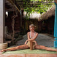 YOGA DESIGN LAB | The Combo Yoga Mat | 2-in-1 Mat+Towel | Eco Luxury | Ideal for Hot Yoga, Power, Bikram, Ashtanga, Sweat | Studio Quality | Includes Carrying Strap!