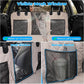 URPOWER Back Seat Extender for Dogs - Hard Bottom Dog Car Seat Cover Holds 400 lbs, Waterproof Dog Hammock Dogs Bed for Cars, SUVs & Small Trucks, Pet Backseat Protector with Mesh Window & Large Space