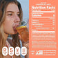 GORGIE Sugar Free Natural Energy Drinks, Peach (12 Pack) - Healthy Energy Drinks - Natural Coffee Replacement with Green Tea Caffeine and Biotin - 150mg Caffeine, Vegan, & Low Calorie