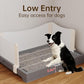 Oneluck Dog Litter Box with High Walls,30" x 22" Indoor Puppy Pee Pad Holder,Protection Wall Every Side for No Leak, Spill, Accident,Ideal for Medium Dog