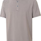 Golf Shirts for Men - Moisture Wicking Short Sleeve Performance Sport Casual Striped Collared Mens Polo Shirt