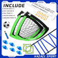Kids Soccer Goal for Backyard, 6x4 9x5 FT Portable Soccer Nets Pop Up with Ball, Agility Ladder, Cones, Target & Carry Bag for Toddler Youth Outdoor Indoor Training Practice Sports Games Play