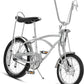Schwinn Krate Classic Sting-Ray Bike, 20 Inch Bike for Kids or Adults, Steel Frame & Springer Fork, Fenders, Single Speed, Coaster Brake, Grey Ghost, Lemon Peeler, Coal, Grape, Orange or Apple