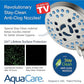 Hotel Spa AquaCare As-Seen-On-TV High Pressure 48-setting Rain & Handheld 3-way Shower Head Combo - Anti-clog Nozzles/Tub, Tile & Pet Power Wash/Extra Long 6 ft. Hose/Satin Nickel Finish
