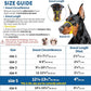 BARKLESS Dog Muzzle, Basket Muzzle Anti Biting Chewing, Sturdy Lightweight Cage Mouth Cover for Small Medium Large Sized Dogs, Allows Panting Drinking, Suitable for Grooming Trimming Training