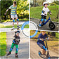 BOSONER Kids/Youth Knee Pad Elbow Pads Guards Protective Gear Set for Roller Skates Cycling BMX Bike Skateboard Inline Skatings Scooter Riding Sports