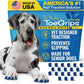 Dr Buzby's XXXLarge ToeGrips for Dogs - Instant Traction on Wood/Hardwood Floors - Anti Slip Relief - Grippers for Senior Dogs - Stop Sliding Instantly - Rubber Nails for Paws - 1 Pack (20 Grips)