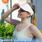 GXCROR Sports Sun Visor Hat Men Women, Lightweight Breathable Quick Dry Sports Sun Hat for Running Golf Tennis