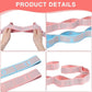 Elastic Yoga Stretching Strap with Loops, CEILIWEN Stretch Straps For Physical Therapy, Pilates Stretch Band, Elastic Exercise Bands, Leg Stretching Strap, Stretch Resistance Bands For Exercise