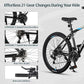 AVASTA Earth 26 27.5 inch Mountain Bike with 21-Speed，Aluminum Frame, Dual Disc Brake, Comfortable Saddle,Multiple Colors