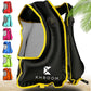 Khroom Inflatable Snorkel Vest for Adults and Teenagers | 60"-75" Height | 90-220 lbs | V2 2025 Model | Buoyancy Jacket for Snorkeling and SUP - Snorkel Vest, Buoyancy Aid