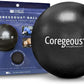 Tune Up Fitness – Coregeous Ball | Psoas Release Tool, Abdominal, Belly & Lower Back Release | Core Ball, Exercise Ball for Low Back, Stress & Digestive Relief, Improved Breathing & Sleep (Graphite)