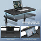 ANCHEER Walking Pad Treadmill with 12% Incline&Adjustable Height, 4 in 1 Under Desk Treadmills with Desk Workstation, Foldable Treadmill for Home 300lb,3 Type Control