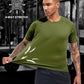 Boyzn 1, 3, 5 or 7 Pack Men's Workout Running Shirts, Dry Fit Moisture Wicking T-Shirt, Gym Athletic Short Sleeve Tee Shirts