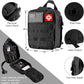 Survival Kit and First Aid Kit, 142Pcs Professional Survival Gear and Equipment with Molle Pouch, for Men Dad Husband Who Likes Camping Outdoor Adventure…