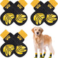 BEAUTYZOO Anti-Slip Dog Socks,Dog Shoes for Hot/Cold Pavement,Paw Protectors with Grips 3 Pairs for Puppy Small Medium Large Senior Old Dogs,Dog Socks to Prevent Licking and Hardwood Floor Protection