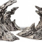Novelsite Fish Tank Decor- Jagged Canyon Rock Formation ，Made of Solid Sandstone，Suitable for a Variety of Fish Tank Scenes, DIY Planting Moss, Safe and Non-Toxic