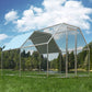 1.26'' Chicken Runs for Yard with Cover, Large Metal Chicken Run Walk in Metal, Outside Dog Kennel with Roof, Flat Roofed Outdoor Kennel for Cats(9.2’L x12.5’Wx 6.4’H)