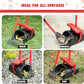 Pooper Scooper with Swivel Bin-Heavy-Duty Metal Rake & Spade, Portable Poop Scooper,Includes 100 Waste Bags, Easy to Clean, Perfect for Grass Dirt or Gravel,Ideal for Small Medium Large Dogs