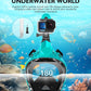 VGKE Full Face Snorkel Mask for Adults, 180 Degree HD Panoramic View Snorkeling Gear with Waterproof Phone Pouch, Anti-Leak & Anti-Fog, Breathe Freely Suitable for Men/Women