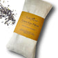 Organic Linen Eye Pillow - Lavender & Flaxseed for Relaxation, Yoga, Stress Relief - Microwavable Heating Pad & Cool Compress - Made in USA - Gifts for Meditation