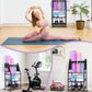 Mythinglogic Dumbbell Rack for Home Gym, Weight Rack for Dumbbells, Multifunctional Yoga Mat Holder for Barbell plates and Kettlebells, Home Gym Storage Rack with Casters