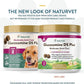 NaturVet – Glucosamine DS Plus - Level 2 Moderate Care – Supports Healthy Hip & Joint Function – Enhanced with Glucosamine, MSM & Chondroitin – for Dogs & Cats–120 Soft Chews