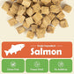 MON2SUN Freeze Dried Salmon Cat and Dog Treats, Single Ingredient Natural and Healthy Dog Snacks, High Protein Training Treats & Food Topper, 10.6oz