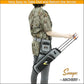 SUNYA Archery Hip Quiver for Arrows. Includes 3 Tubes Arrow Holder, Accessories Pockets and Waist Belt. Fit for Compound and Recurve Bow Practice.