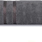 CASA COPENHAGEN Ember, 500 GSM, 16x28 Inches, Hand Towels, Set of 12 Towels, Super Soft and Absorbent, Egyptian Cotton Towels for Bathroom & Kitchen - Light Grey +White +Black +Dark Grey