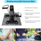 Uten Mini Exercise Bike, Under Desk Bike, Arm & Leg Peddler Machine with LCD Screen Displays, Portable Cycle