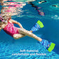 Kids Swim Fins,Short Comfortable Flippers for Lap Swimming and Training for Child,Girls,Boys,Beginners
