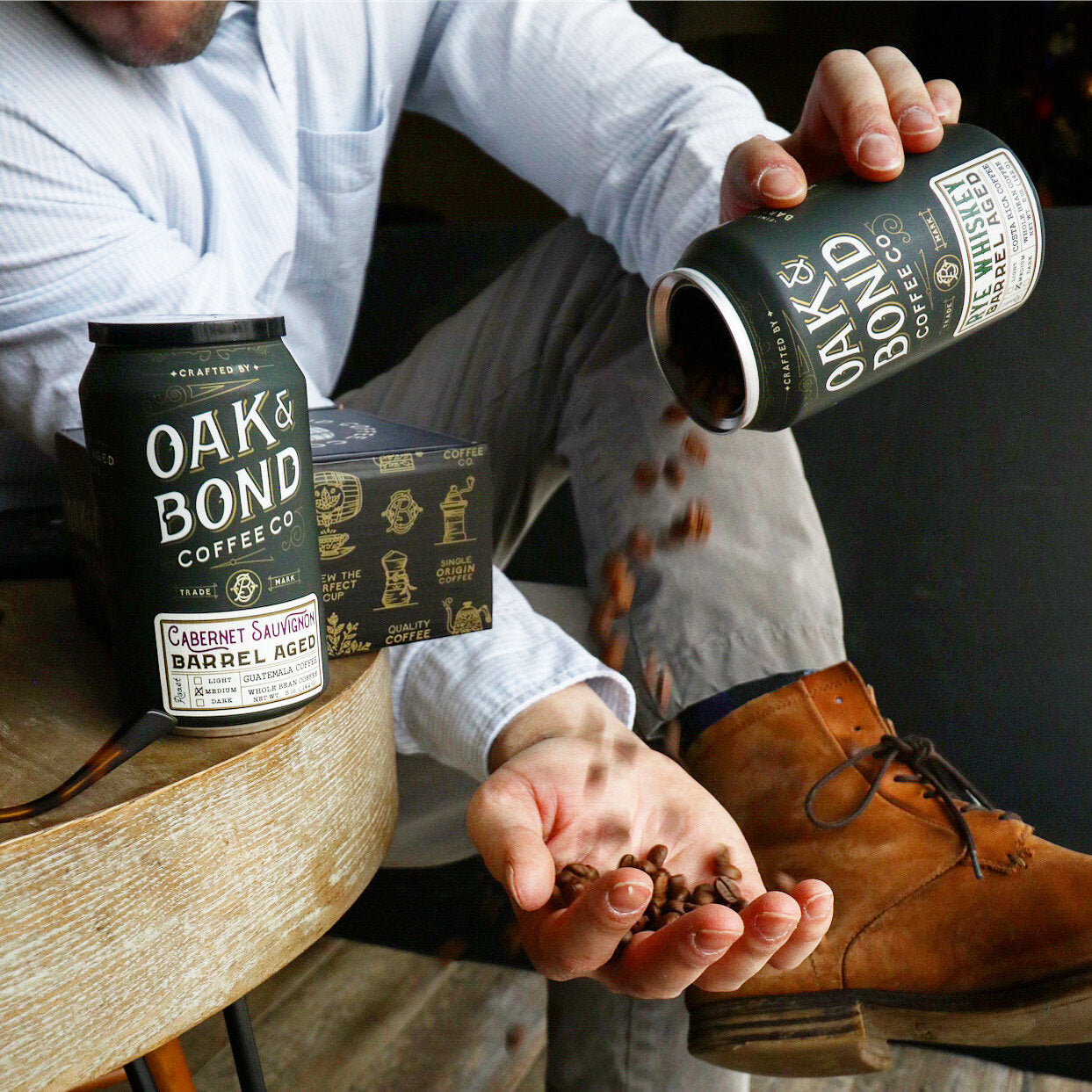 Custom Barrel Aged Coffee Box